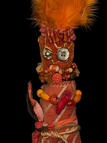 Muñeca vudú artesanal de Nueva Orleans + Abridor de caminos + Juju + Purificada y bendecida + Muñeco ritual + ¡Se vende por más en galerías!