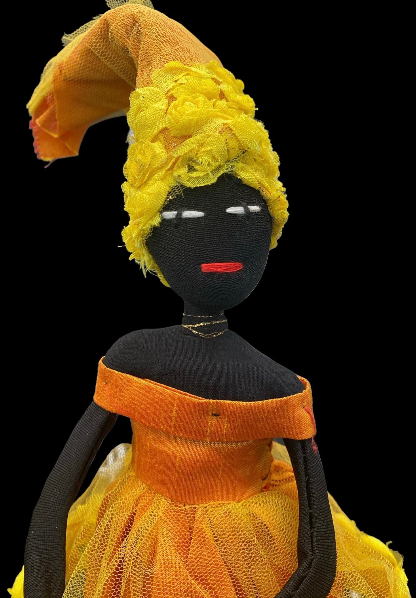 Lingeer Doll + Africa + Senegal + Altar Dollie + Coral + Oshun