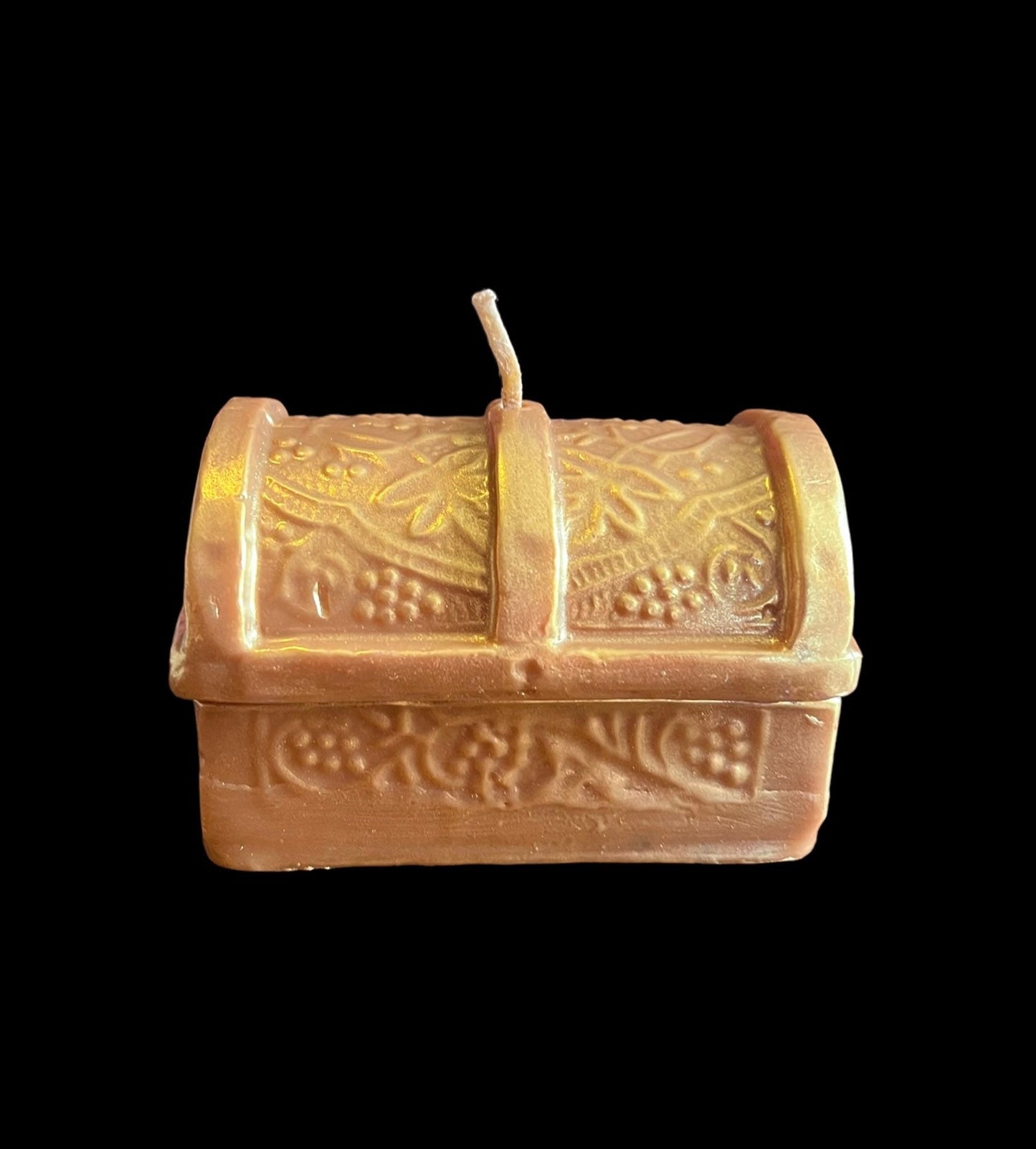 Loadable Treasure Chest Candle + Wishes + Prosperity