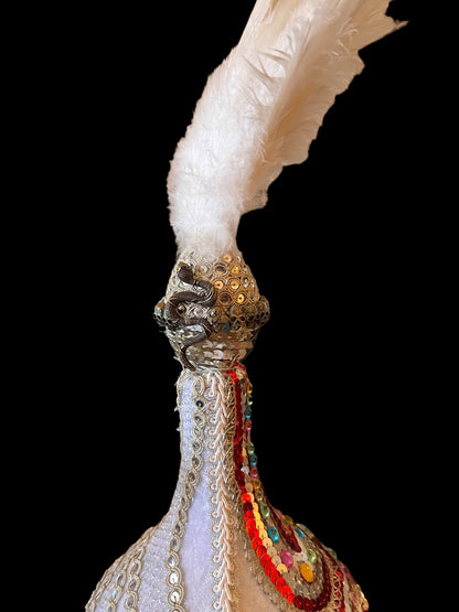 Damballah Boutey + Botella + Bendecida + Hecha por un iniciado en Lukumí y vudú haitiano + Arte espiritual + Pieza única
