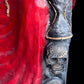 6’ Santa Muerte Roja Statue + Made in Mexico